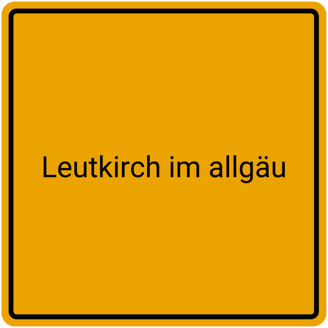 Meldebestätigung Leutkirch im Allgäu